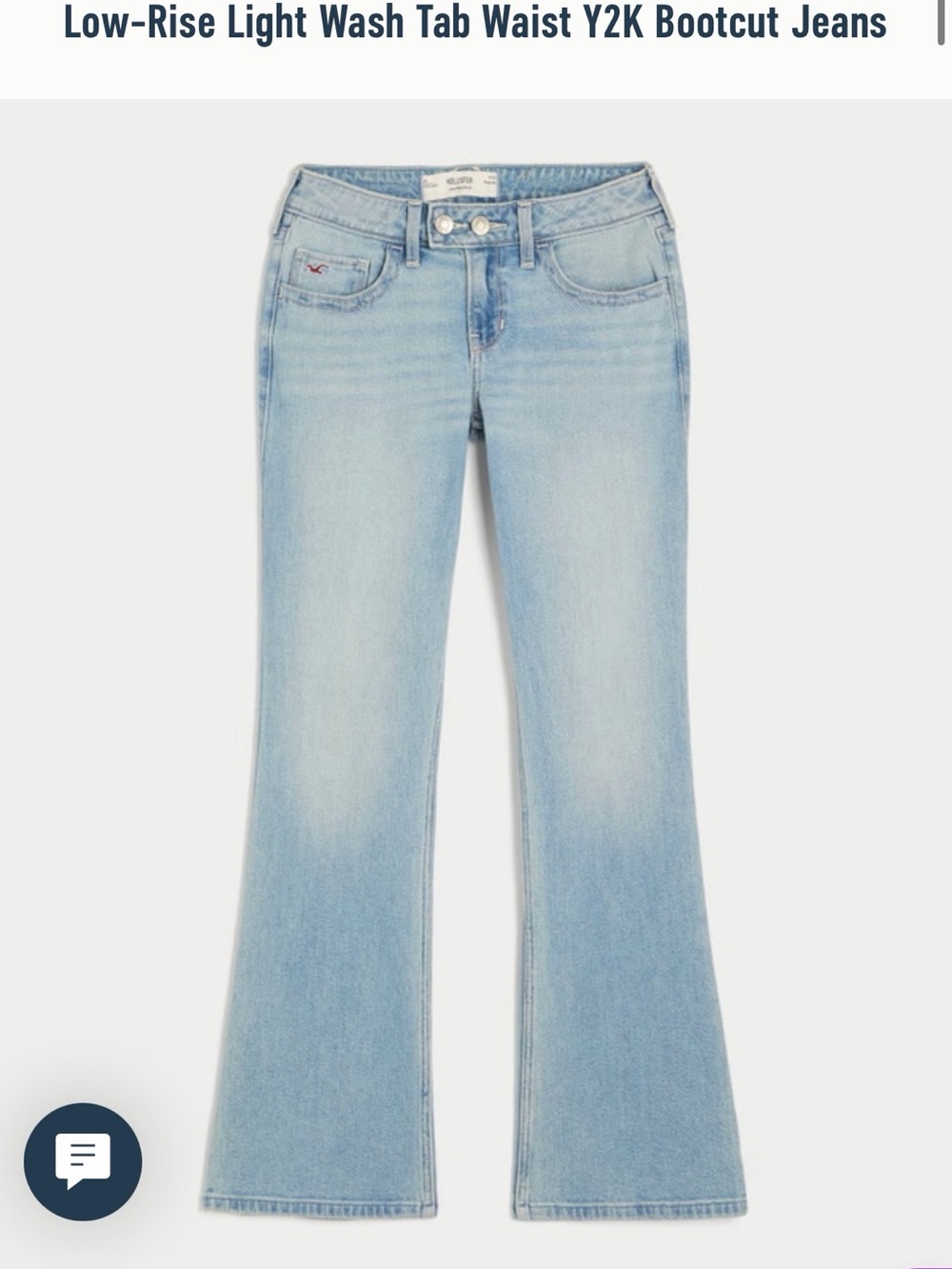 Hollister low rise Light Bootcut Jeans